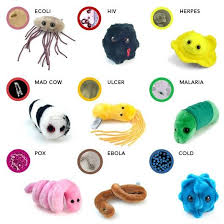Plush Viruses By Giantmicrobes Com Plush Microbes Giant Plush Plush Animals