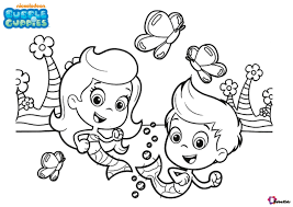 Bubble guppies coloring pages and free printable pictures for kids. Easy And Printable Bubble Guppies Colouring Pages For Kids Collection Of Cartoon Bubble Guppies Coloring Pages Cartoon Coloring Pages Princess Coloring Pages