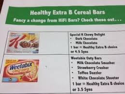 Healthy Extra B Cereal Bars Lydia S Slimtastic Adventure