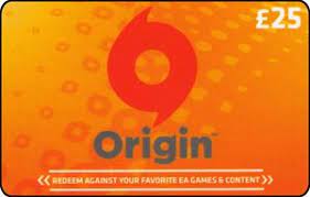 I don't know if you can, i know australia hasn't got any origin giftcards and australia has no choice but use paypal or credit cards to purchase games. Gift Card Origin Origin United Kingdom Of Great Britain Northern Ireland Origin Col Uk Origin 001 025