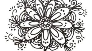 How To Draw Cool Designs Draw Flower Designs Flower Drawing Design Flower Drawing Cool Easy Drawings