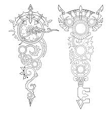 Due to this, the key tattoo. Steampunk Clock And Key Tattoo By Annikki On Deviantart