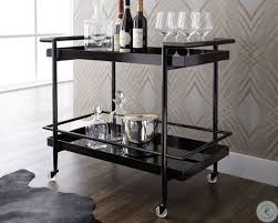 Black And Gold Bar Livingston Matte Black Bar Cart Black Bar Cart Gold Bar Cart Bar Cart Decor