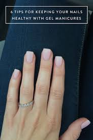 6 Tips For Keeping Your Nails Healthy With Gel Manicures Gel Manicure Bridal Nails Manicure