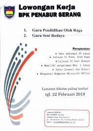 Check spelling or type a new query. Lowongan Kerja Bpk Penabur Serang Ppkk Isi Yogyakarta