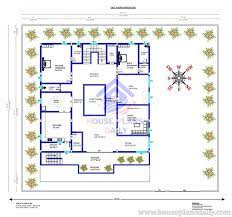 With Courtyard House Plans