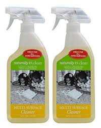 If you don't have both of the essential oils, go for at least the tea tree. Naturally It S Clean Multi Surface Cleaner Spray Enzymes Clean Stains From Bathroom Kitchen Countertop Floor Wood Furniture Cabinet Non Toxic Pet Child Safe 24 Oz Spray Bottle X 2 Pack Buy Online