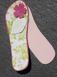 Einladungen vorlage einladung kindergeburtstag einladung of. Flip Flop Karte Kerstins Kartenwerkstatt