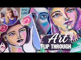 ART FLIP THROUGH & thank you! 💖