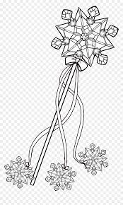 Simply, download this printable coloring page and unfold your creativity! Fairy Wand Coloring Pages Hd Png Download Vhv
