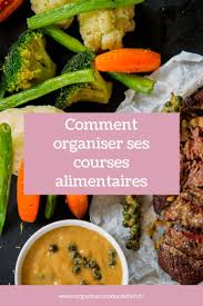 Comment Organiser Ses Courses Alimentaires En 2020 Alimentaire Idees De Repas Idee Menu