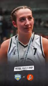 Hannah Gray, who will turn out for Loughborough in the WNBL this season,  shone for winners Copleston was the WEABL Final MVP