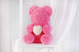 Flower teddy bear, rose flower dog ,valentine's day gift/rose teddy bear/foam flower bear/rose bear mother's day gift pink mother's day gift ookicraft. Amazon Com Teddy Bear Rose Pink Rose Bear Forever Rose Bear Love Bear Faux Flower Rose Teddy Bear Forever Red Rose Bear Home Kitchen