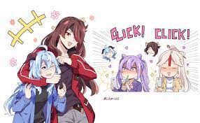 Dynasty Reader Image Color Les Genshin Impact Beidou X Ningguang Ganyu X Keqing Yuri In 2021 Impact Anime Funny Fan Art
