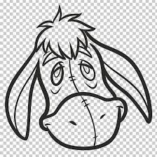 At the beginning of the movie, eeyore, rabbit, tigger, and pooh have a big plan to get. Eeyore Winnie The Pooh Piglet Drawing Cartoon Png Clipart Art Artwork Black Black And White Character