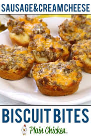 Sausage Cream Cheese Biscuit Bites Video Breakfast Brunch Recipes Recipes Breakfast Recipes