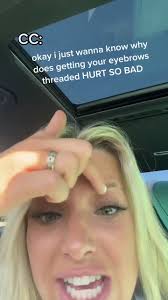 Eyebrow Threading Pain: A Cry for Help