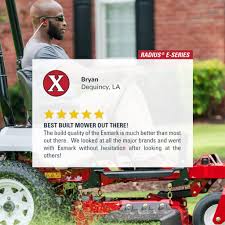 Lawn mower repair specialists recommend replacing if the repair costs will exceed 50 percent of the replacement cost or a mower has surpassed half it's expected life. Exmark On Twitter Best Built Mower Out There We Agree Bryan To Learn About The Radius E Series Contact Your Local Exmark Dealer Or Visit Https T Co Goqmrb2x9w Exmark Exmarkmowers Teamexmark Exmarkradius Https T Co Vmioxmjbdo