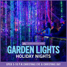 This part of the tour is called the twinkling terrace. Yes Garden Lights Holiday Atlanta Botanical Garden Facebook