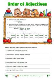 Types Of Adjectives Chart Pictures Of Adjectives Anglijskaya Grammatika Grammatika Uchitel