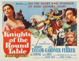 Robert Taylor 100 Years Of Movie Posters 96 Movie Posters Knight Round Table