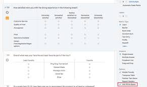 Matrix Table Question Qualtrics Support