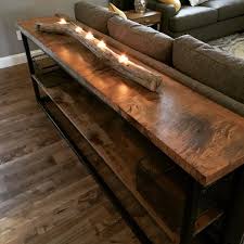 Philadelphia Woodcraft Company On Instagram Tiger Maple And Tube Steel Sofa Table And Drift Wood Tea Ligh Sofa Table Design Wood Sofa Table Cheap Sofa Tables