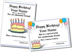 Jul 21, 2021 · example2: Free Printable Birthday Certificates