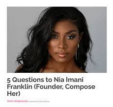 Nia Imani's Instagram, Twitter & Facebook