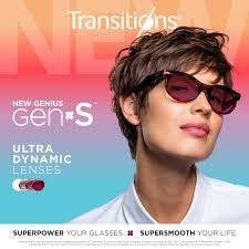 Available now in 8 vibrant colors, Transitions® GEN S™ sets a new standard  for pushing the boundaries of traditional eyeglass lenses. What do you  think of the new lens color option, Ruby?