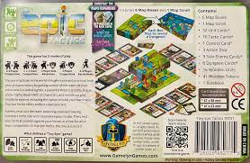 What should be considered regarding production, distribution, display in retail store, etc? Tiny Epic Tactics Board Game Supply