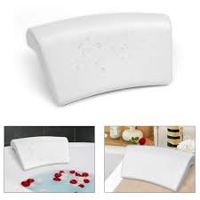 Buy top selling products like nestwell™ down alternative density medium support bed pillow and indulgence® by isotonic® down alternative side sleeper pillow. Spa Bath Pillow Non Slip Bathtub Soft Humanized Waterproof Bath Pillows With Suction Cups Easy To Clean Bathroom Accessories Grandado