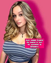 I just joined @fanfix go check it out my account is my first name @ Trinity  😊😊😊