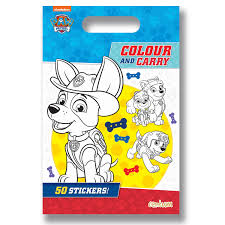 Paw patrol is an animated television series created by keith chapman; Paw Patrol Colour And Carry