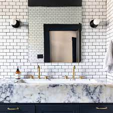 When the water wet the walls, it is going to make the wall humid and get more chance to get moldy faster. 23 Stylish Bathroom Backsplash Ideas