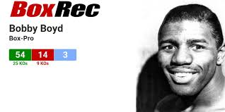 BoxRec: Bobby Boyd