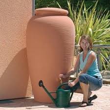 Recuperateur D Eau Garantia Amphore 500l Terracotta Avec Images Bac De Recuperation Recuperateur D Eau Recuperateur Eau De Pluie