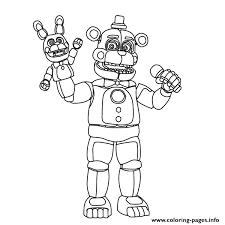 Take a deep breath and relax with these free mandala coloring pages just for the adults. Funtime Foxy Coloring Pages Coloring Home