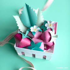 3d Paper Strawberries Lia Griffith