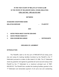 Judge datuk ab karim ab rahman made the decision after listening to arguments from the immigration department deputy. In The High Court Of Malaya At Shah Alam In The State