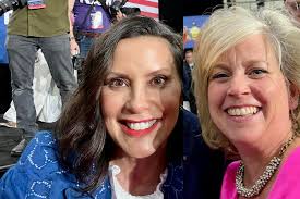 A great day with two amazing governors and fabulous supporters of our next  President Kamala Harris!!💙