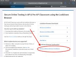 Скриншот программы secure lockdown standard edition. How To Install Lockdown Browser For Ap Archbishop Mitty High School