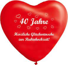 Alles wissenswerte über die rubinhochzeit: Rubinhochzeit Geschenke Ubersicht Geschenke Zum 40 Hochzeitstag