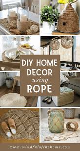 15 Amazing Diy Rope Crafts For Your Home In 2020 Rope Crafts Diy Decor Crafts Rope Crafts