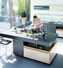 12 open kitchen ideas brimming with style. Kitchens From German Maker Poggenpohl Kitchen Island With Cooktop Kitchen Design Open Modern Kitchen Island