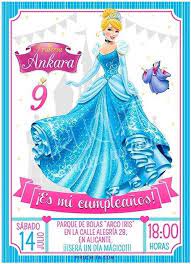 Invitacion Cumpleanos De La Cenicienta 2021 Gratis Invitaciones De Cumpleanos Cenicienta Invitaciones Para Fiesta De Princesa