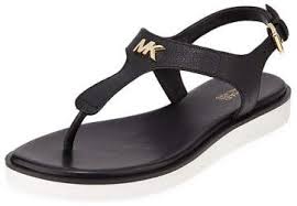 Michael Michael Kors Brady Flat Leather Thong Sandals Shopstyle Clothes And Shoes