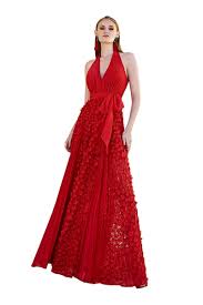 Angel fashions vestido de fiesta con lentejuela de yugo con malla. Vestido Fiesta Rojo Con Falda De Vuelo Entrenovias