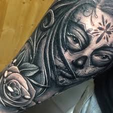 If you are ready for this tattoo, it would be easier for you to have a transformation that would change the way you look. Day Of The Dead Girl Tattoo By Craig Holmes By Craigholmestattoo On Deviantart