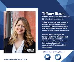 Network Kansas - Tiffany Nixon is the Director of the Impact ...